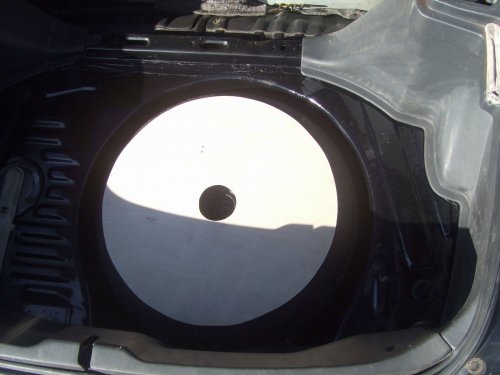 Wooden spare wheel cover